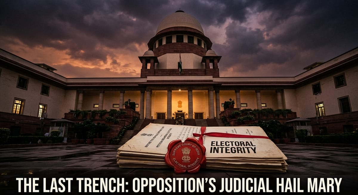 The Judiciary as the Last Trench: Analyzing the INDIA Bloc’s Hail Mary to the CJI