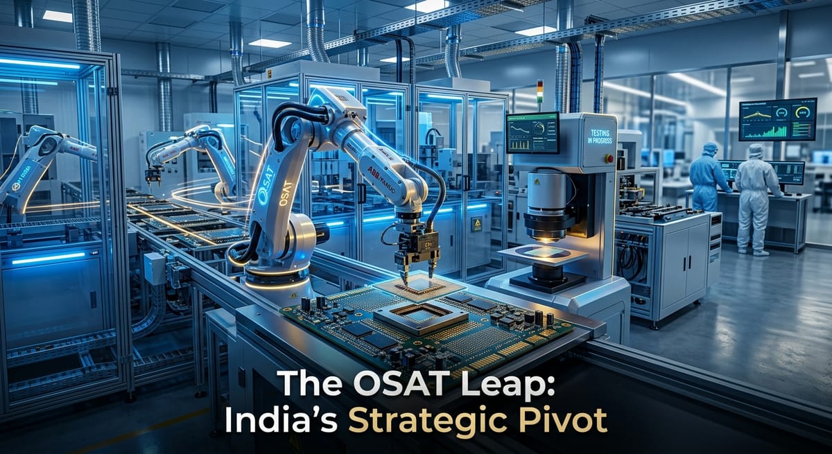 The OSAT Leap: India’s Strategic Pivot to Semiconductor Back-End Sovereignty