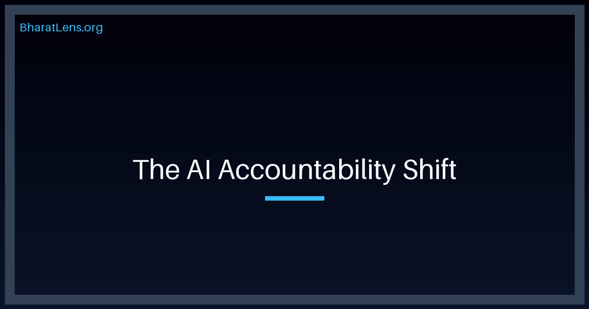 The AI Accountability Shift: India’s 2-Hour Takedown Rule and the AISI Mandate