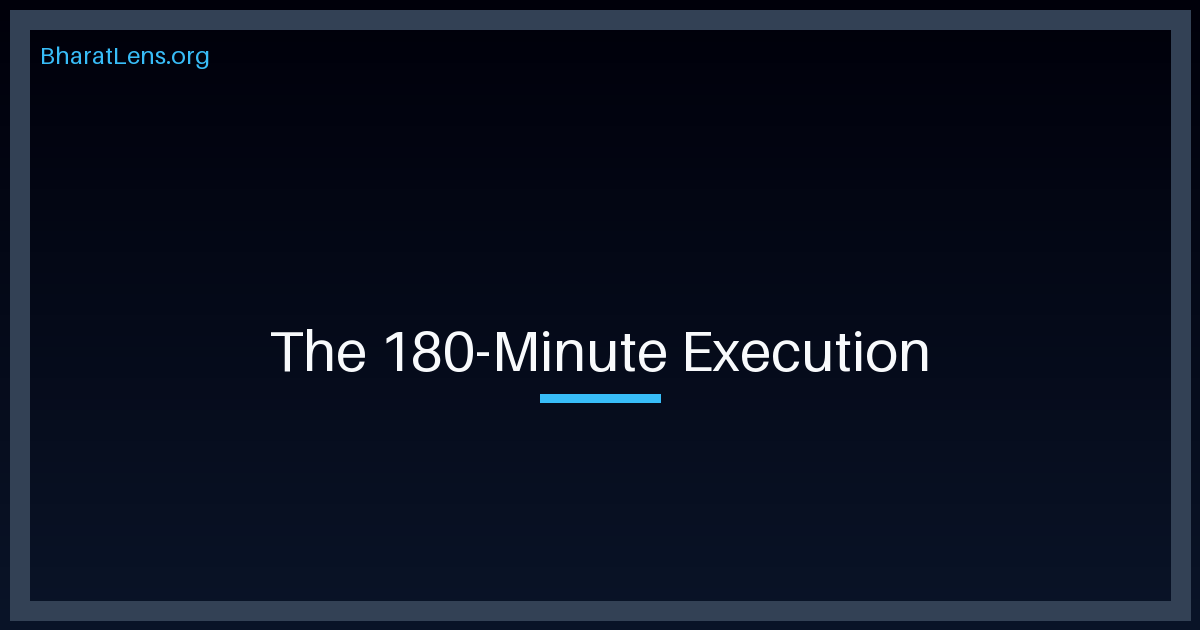 The 180-Minute Execution: Why the IT Rules 2026 is an Obituary for Human Review