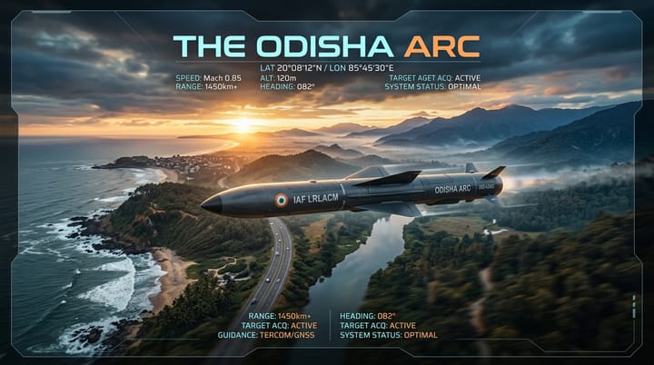 The Odisha Arc: Why the LRLACM Test is India’s Final Pivot to Strategic Long-Range Strike