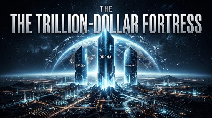 The Trillion-Dollar Fortress: Why the SpaceX, OpenAI, and Anthropic IPOs Signal a New Era of Compute Hegemony