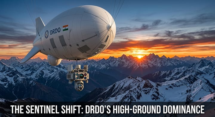 The Sentinel Shift: Why DRDO’s Indigenous Tactical Aerostat is the New High-Ground for Indian Defense