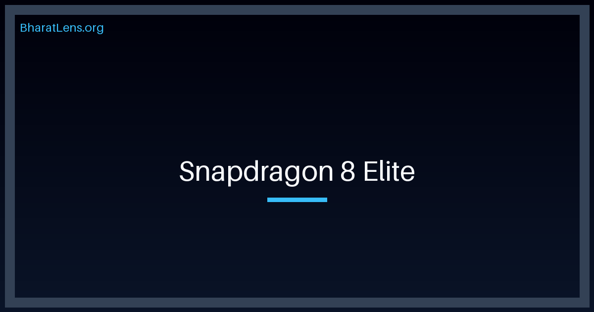 The Agentic Pivot: Qualcomm’s Snapdragon 8 Elite and the End of the App-Centric Era